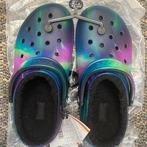 Crocs Unisex-Adult Classic Tie Dye Lined Clogs